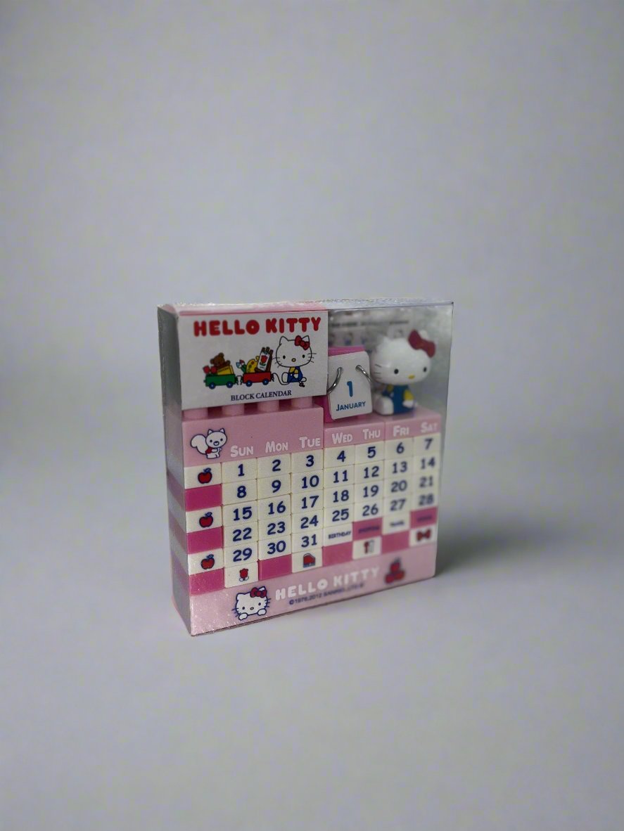 Pink Hello Kitty Block Calendar