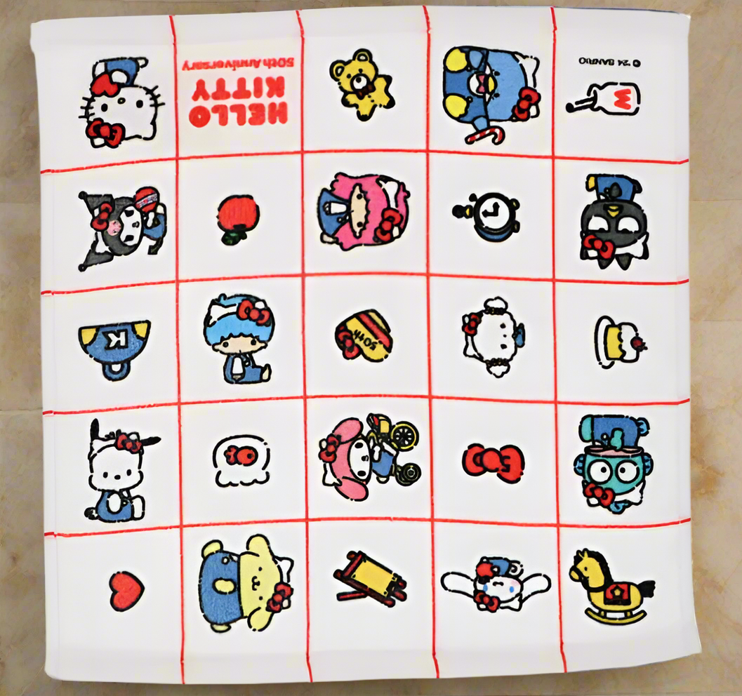 WASH TOWEL: EVERYONE MX Sanrio